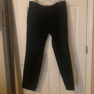 Men’s navy blue dress pants